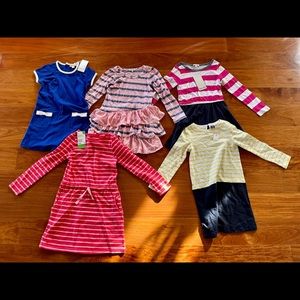 5 x dresses lot. Splendid Pumpkin Patch Gap H&M Girls Size 5-6. New